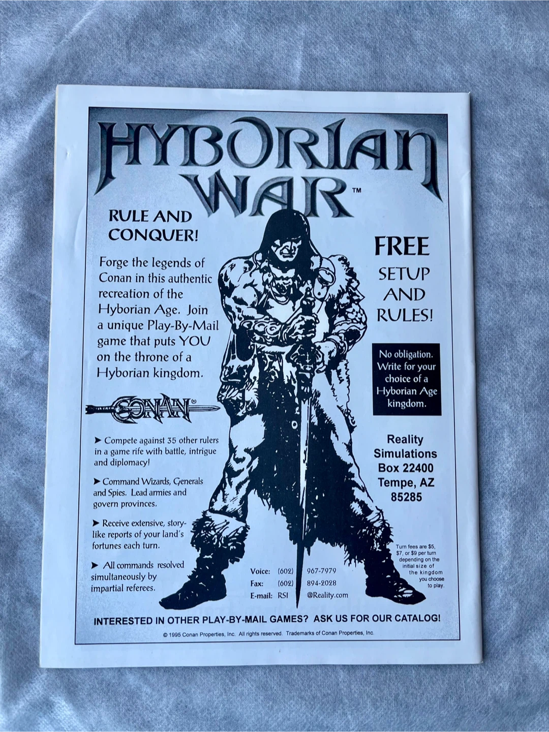 Conan the Savage #10 Marvel Comics - photo 2