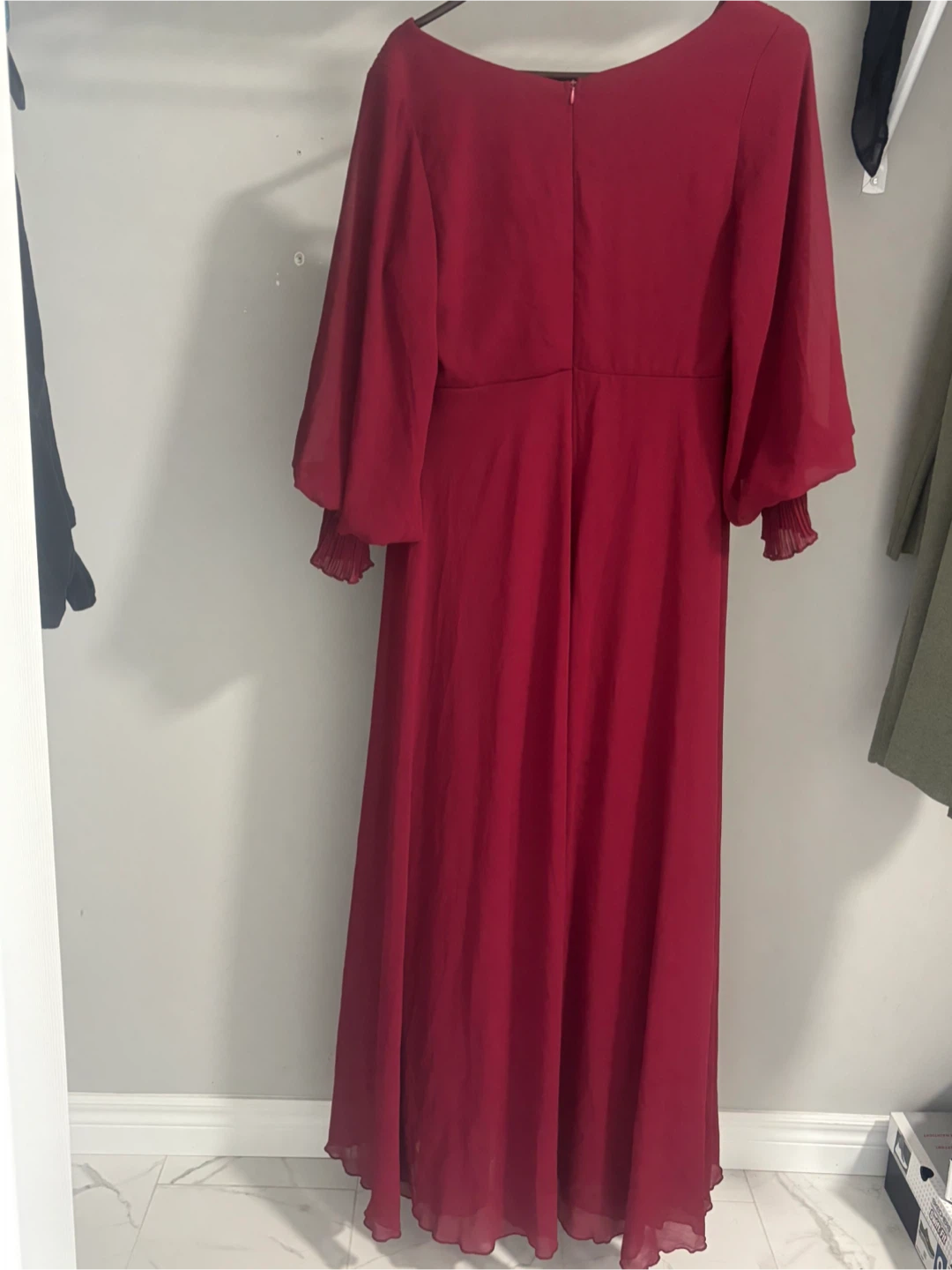 Red Unithorse Long Dress