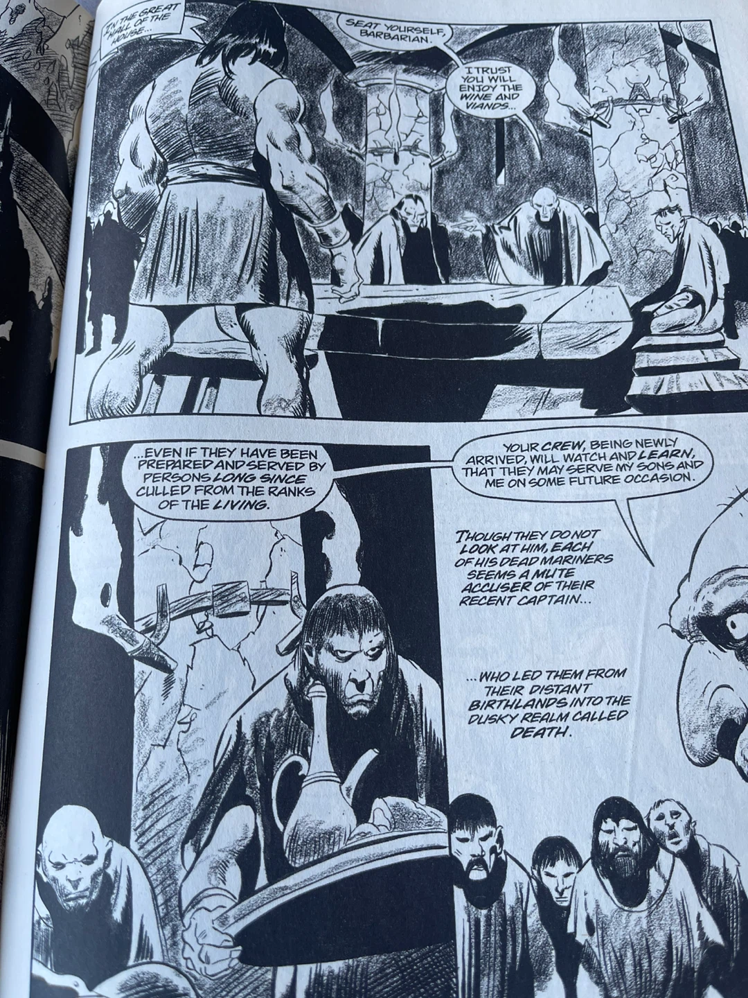 Conan the Savage #10 Marvel Comics - photo 3