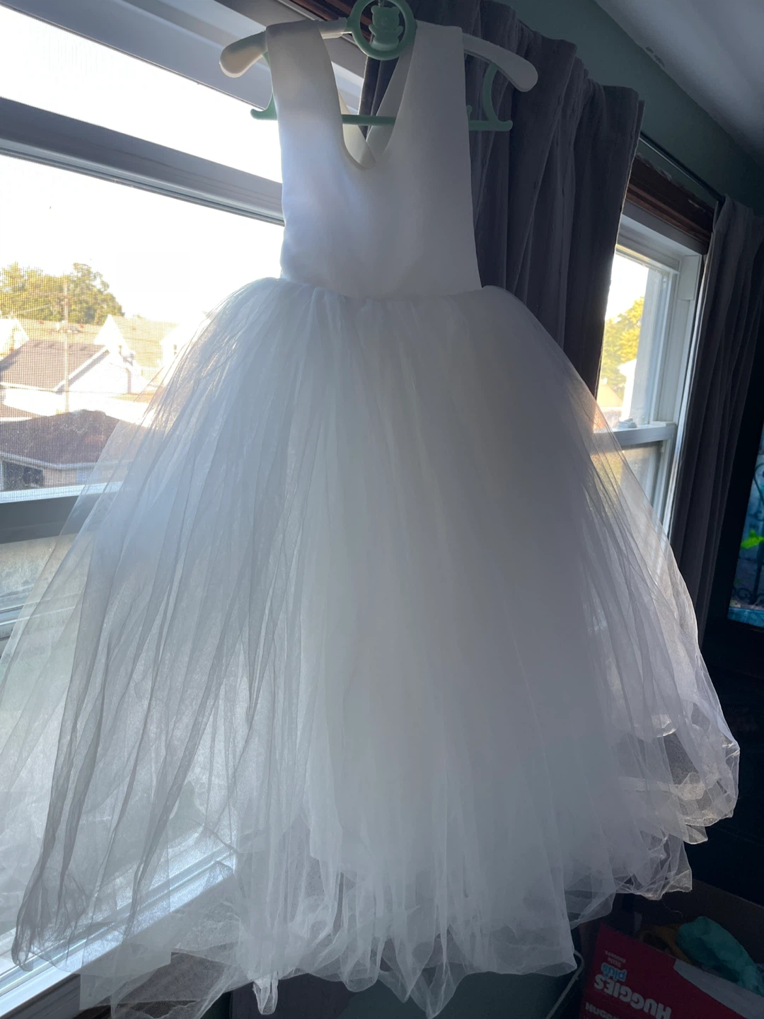 White Tulle Dress