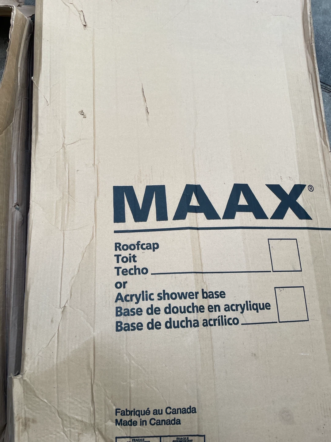 Maax B3Square 6030 Acrylic Alcove Base - photo 5
