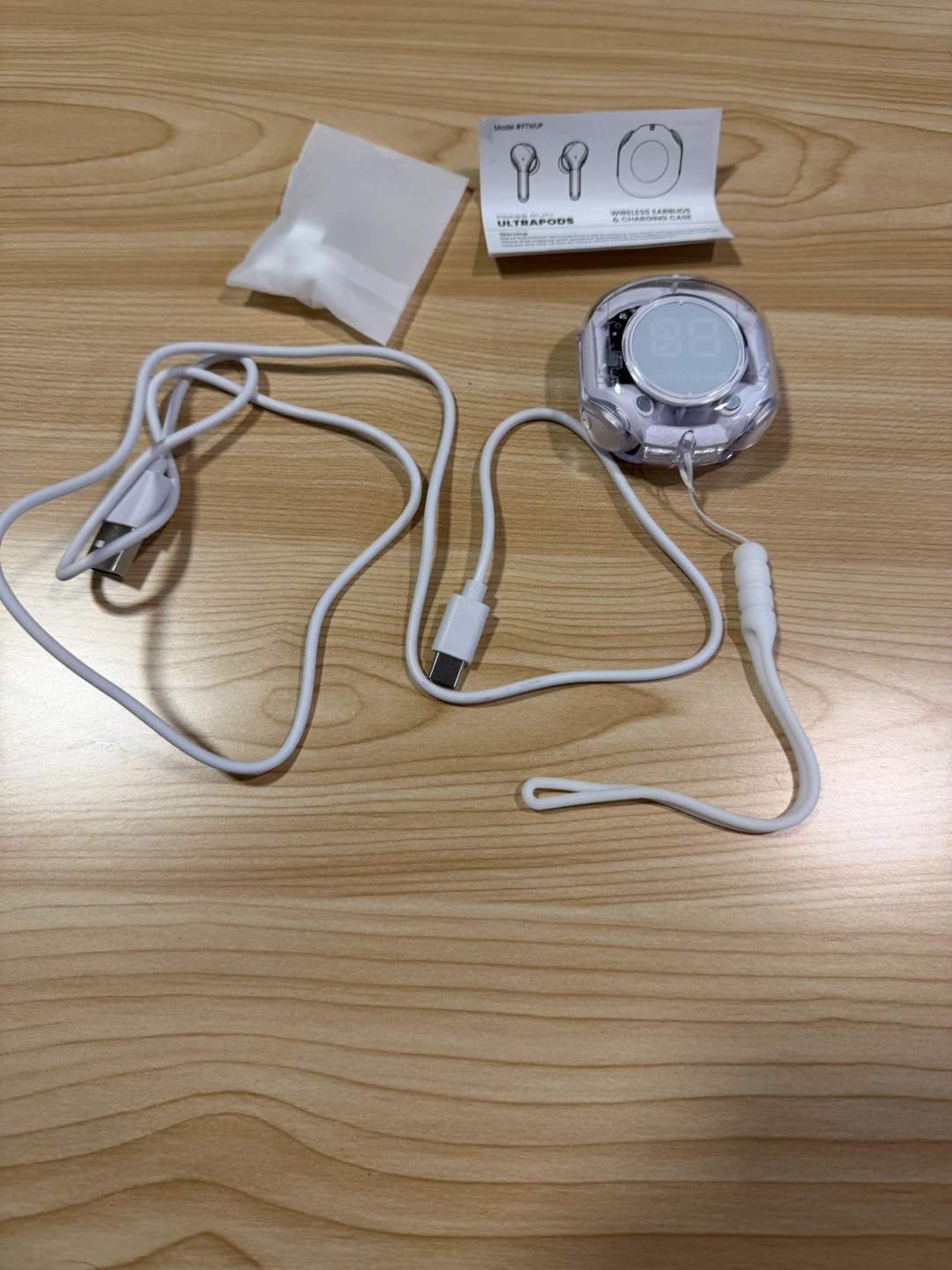 Ultrapods wireless earbuds and charging case - photo 2