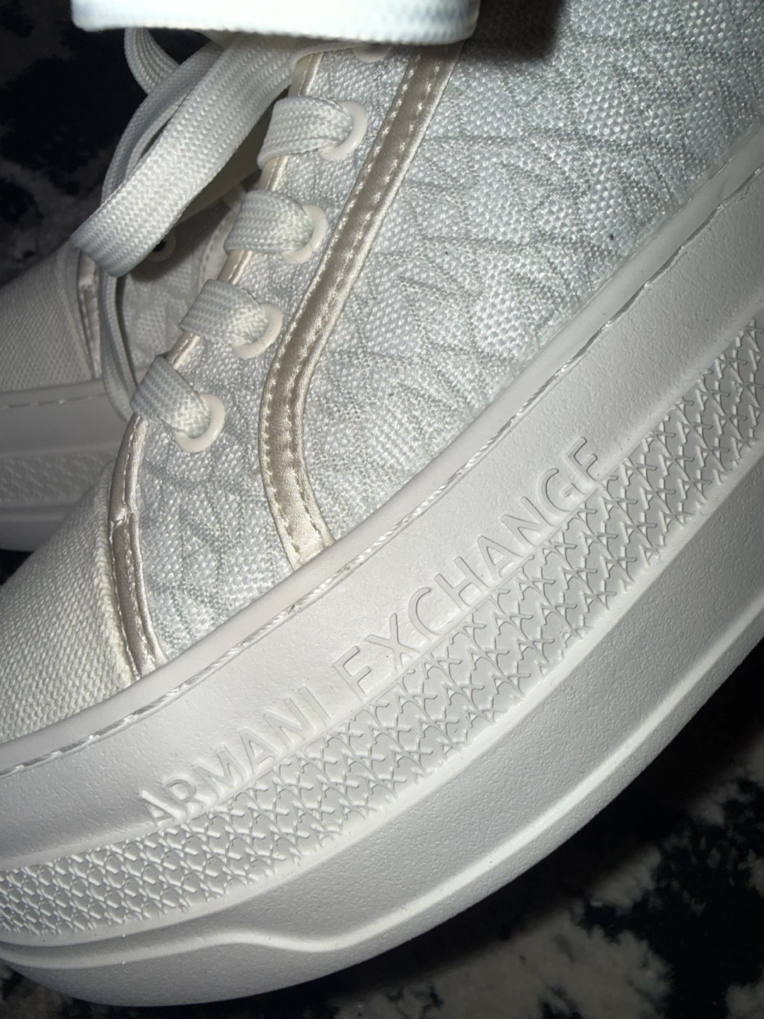 Armani Exchange Platform Sneakers White - photo 3