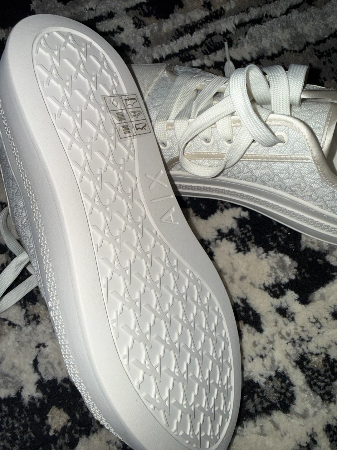 Armani Exchange Platform Sneakers White - photo 4
