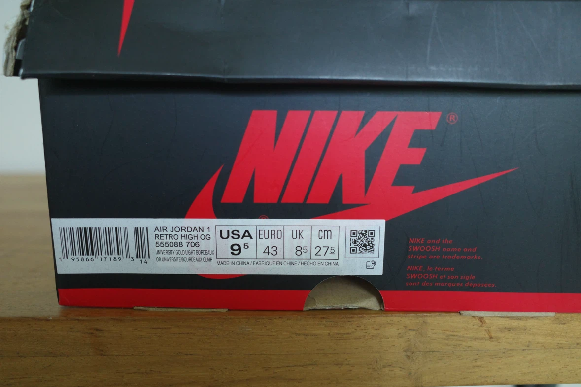 Jordan 1 “Brotherhood” sz 9.5 - photo 4