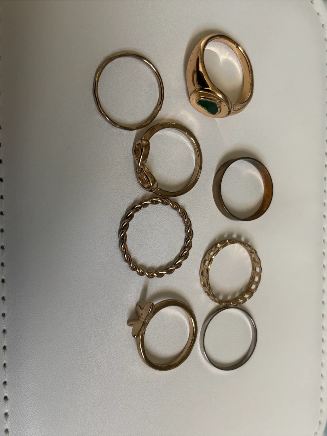 Set of 8 Assorted Fashion Rings - photo 2