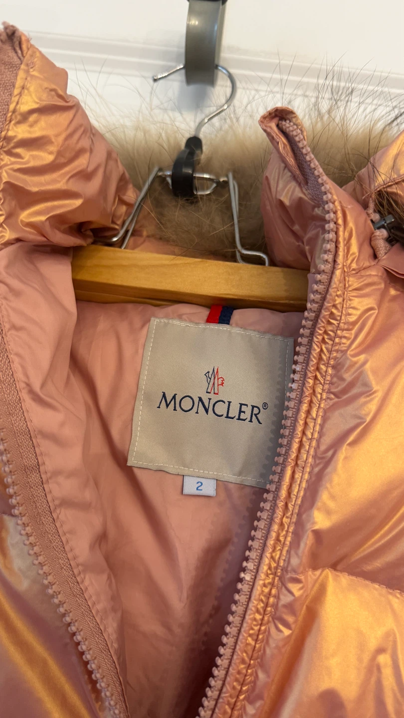 Moncler Puffer Jacket with Fur Hood - photo 2