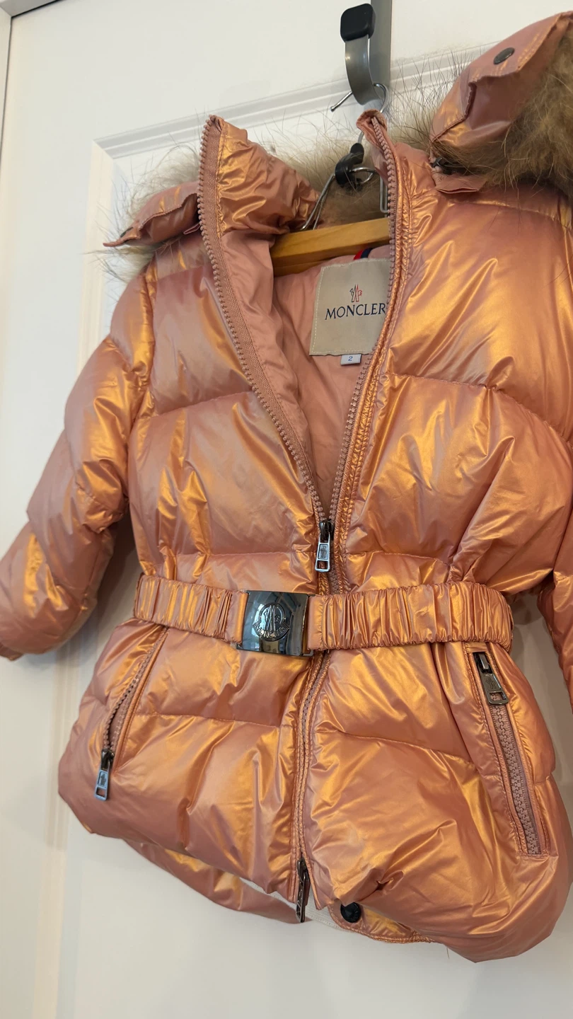 Moncler Puffer Jacket with Fur Hood - photo 3