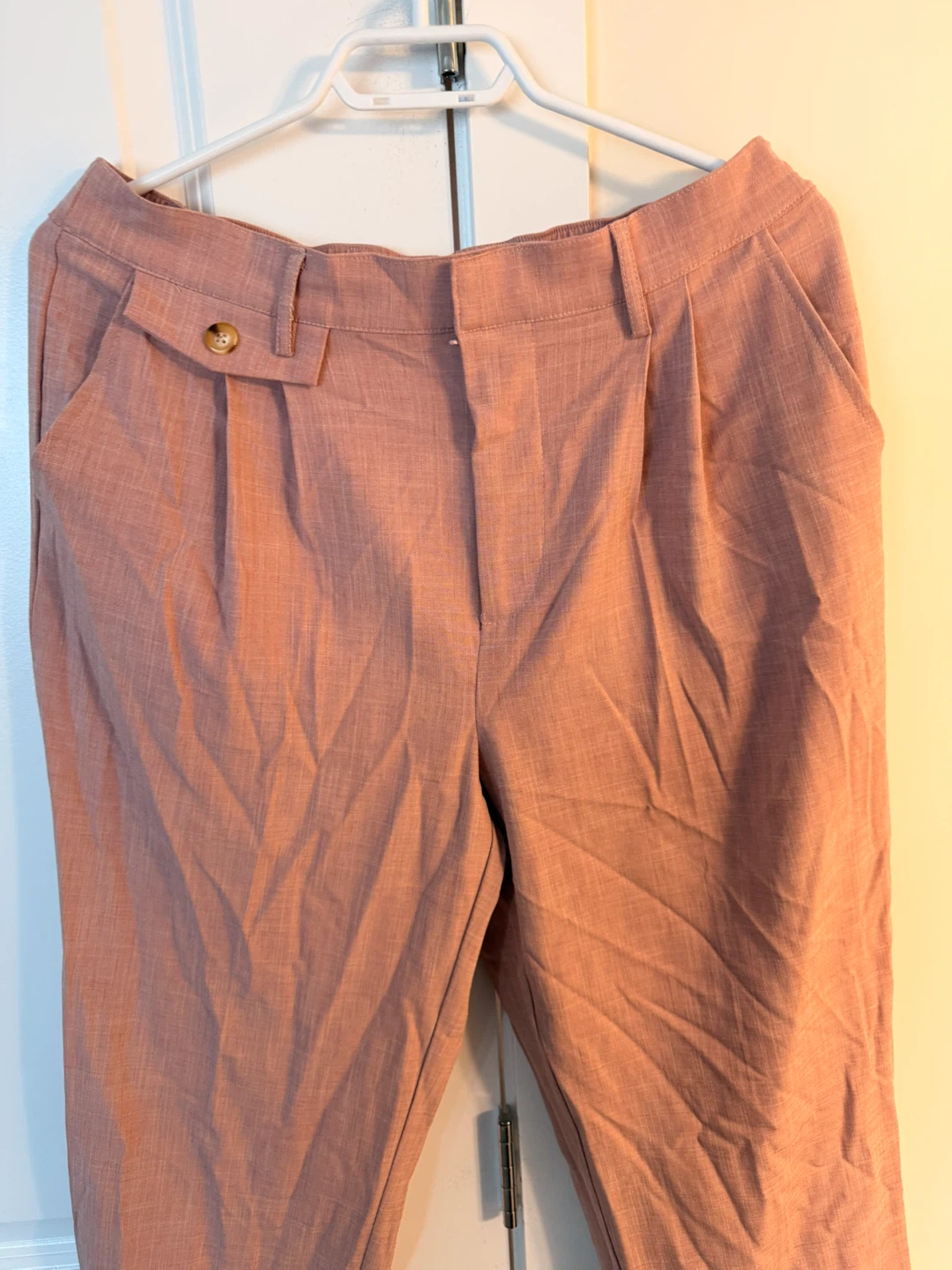 JustFab Dusty Pink Vest and Trousers Set - photo 3