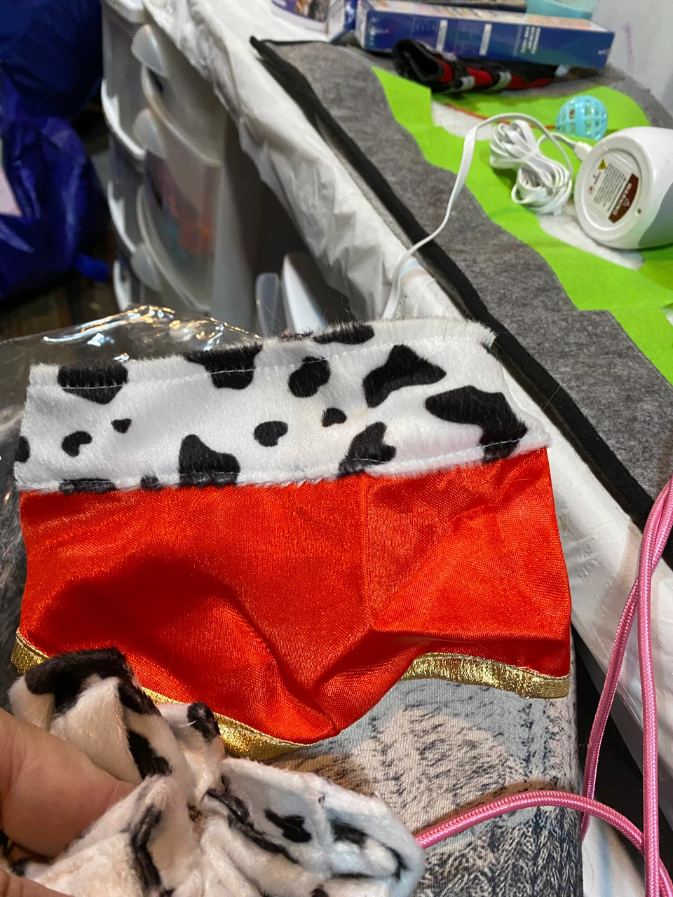 Dalmatian costume dogs size small