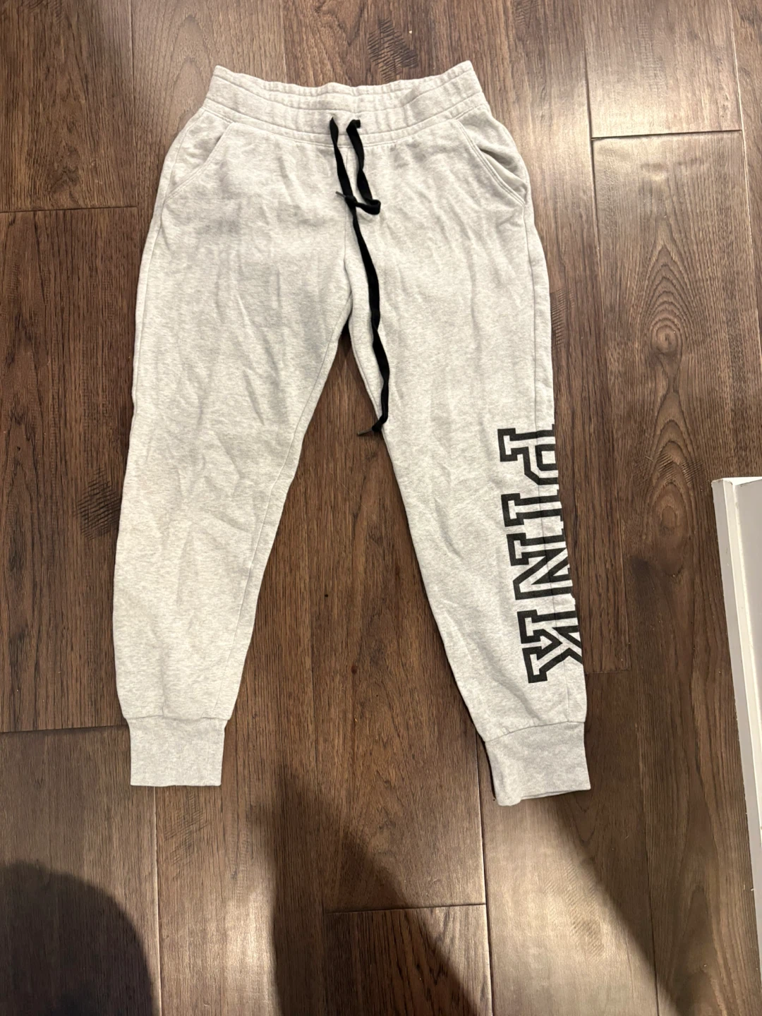 VS Pink Light Grey Joggers