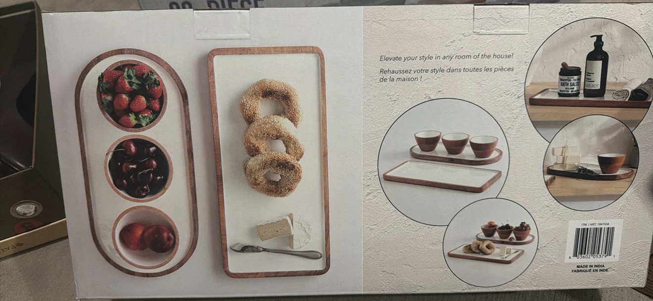 Home Inspiration 5-Piece Enameled Serving Set - photo 2