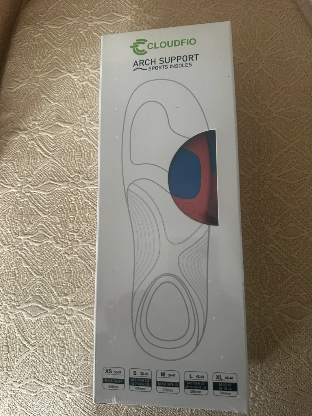 Cloudfio Arch Support Sports Insoles - Size XS - photo 2