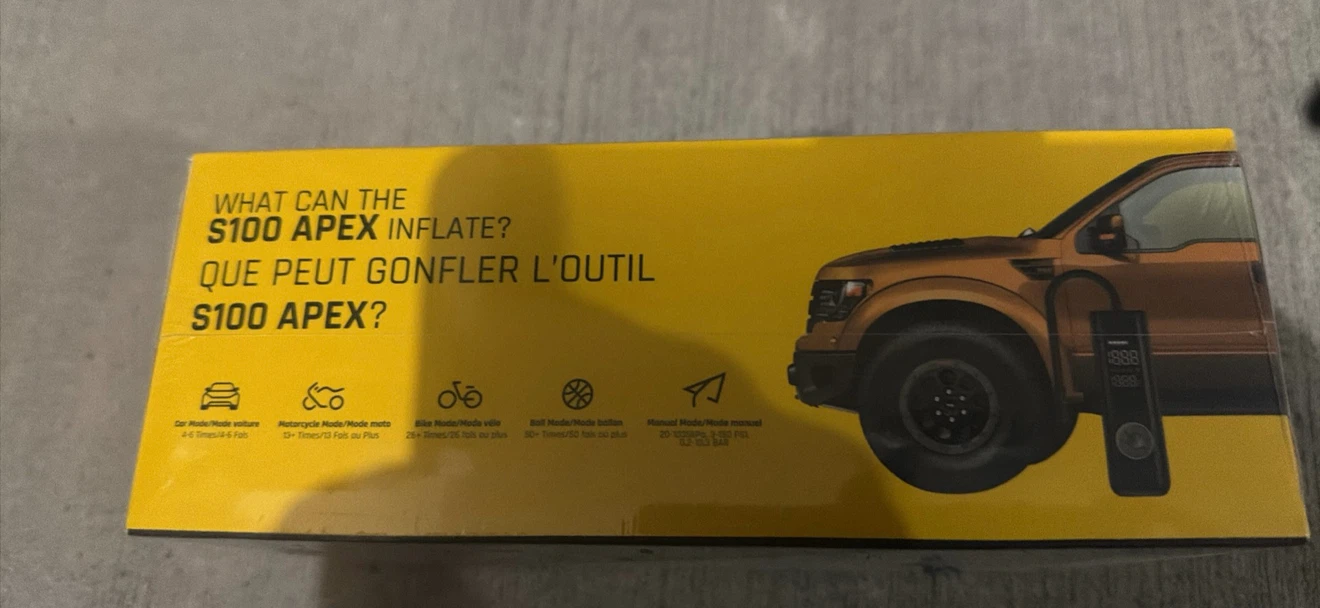Fanttik S100 Apex Air Inflator - photo 2