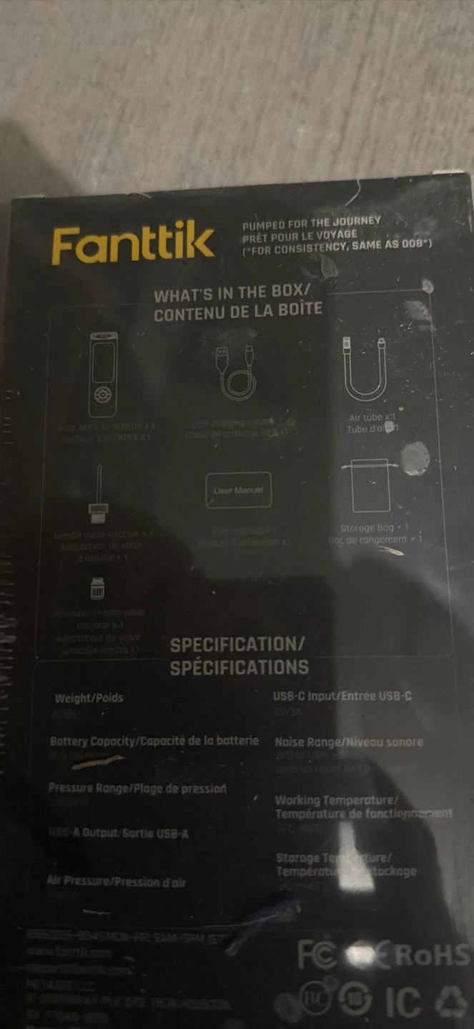 Fanttik S100 Apex Air Inflator - photo 3