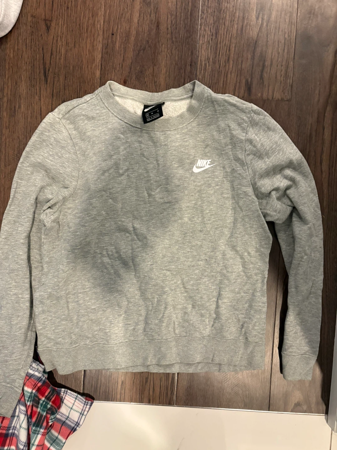 Nike grey crewneck sweater