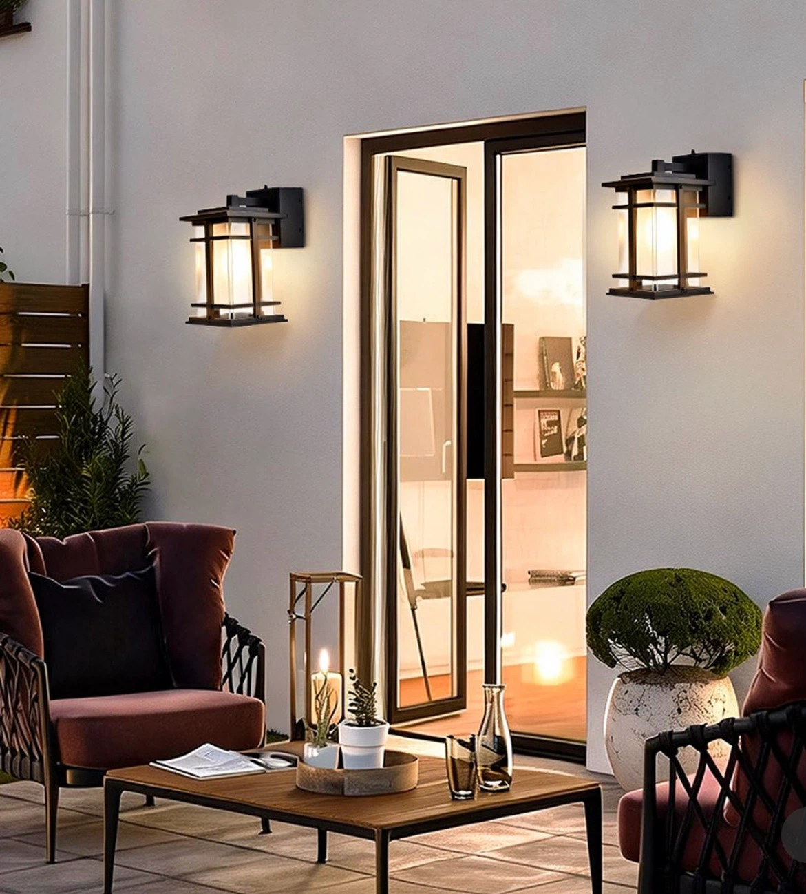 Outdoor Wall Lantern Light