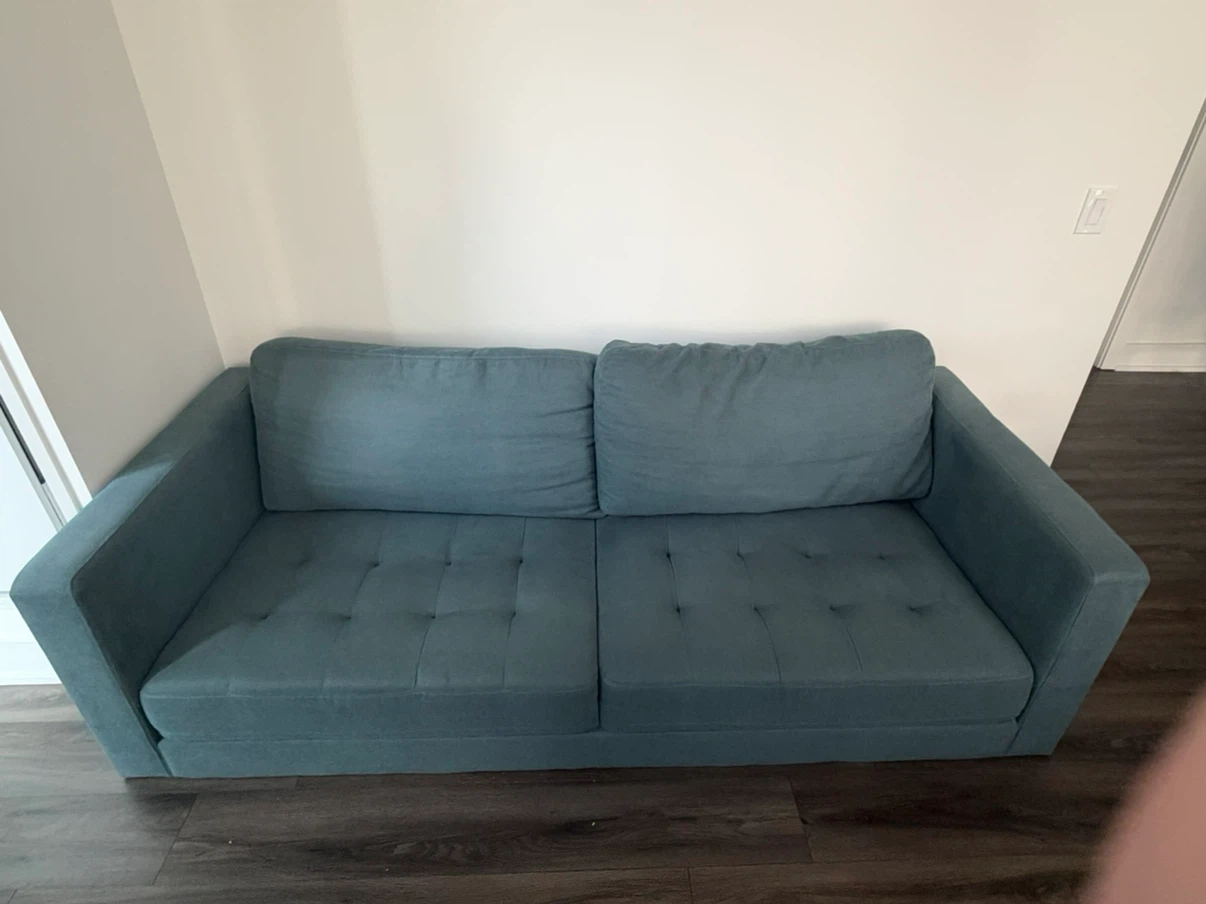 Blue Modern Sofa - The Brick