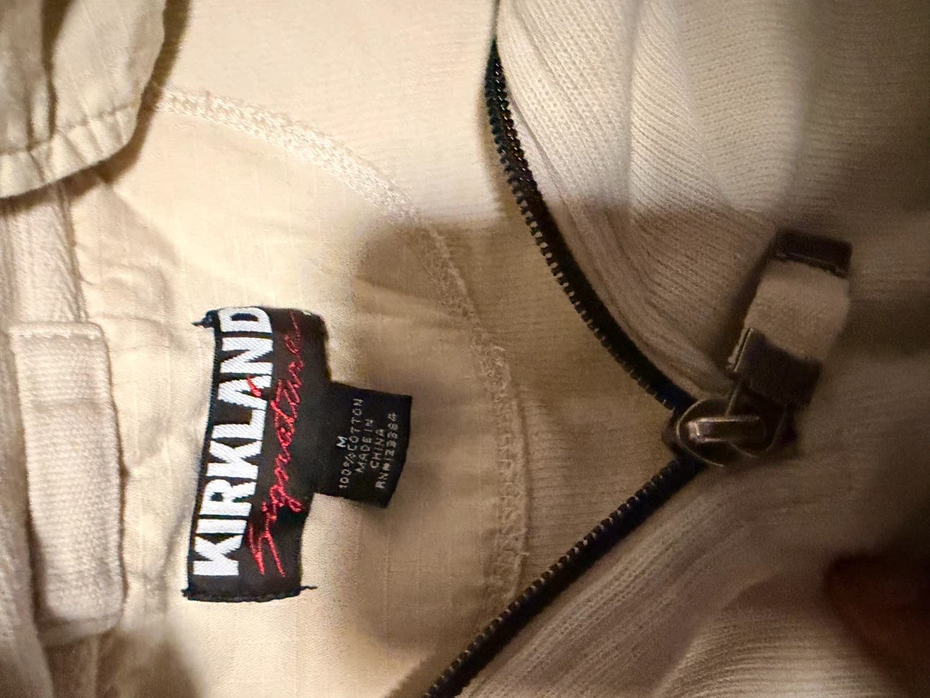 Kirkland Signature Quarter Zip Pullover - photo 2