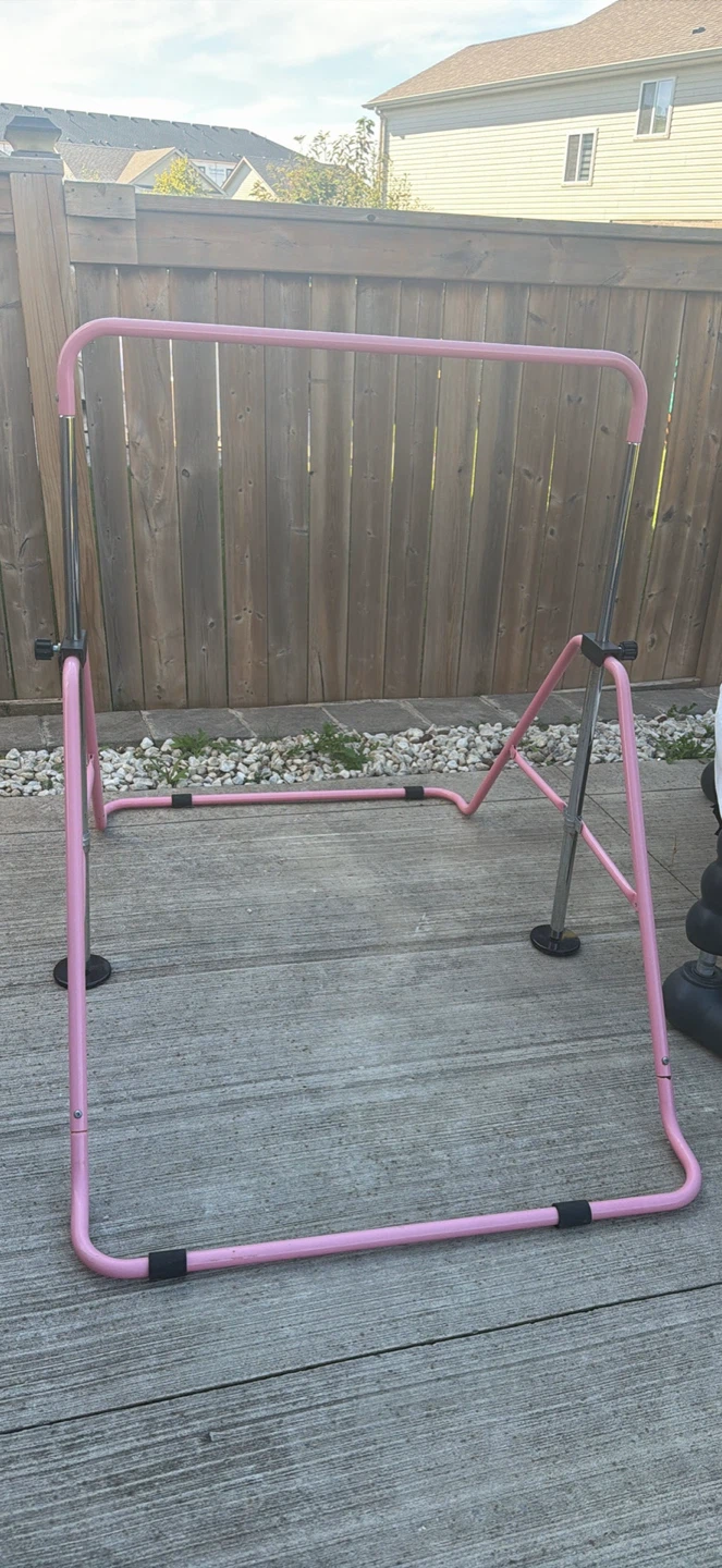 Pink Kids Gymnastic Training Bar