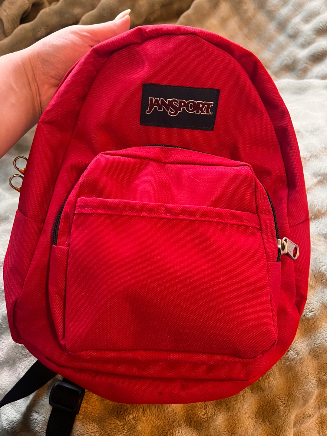 JanSport Mini Red Backpack