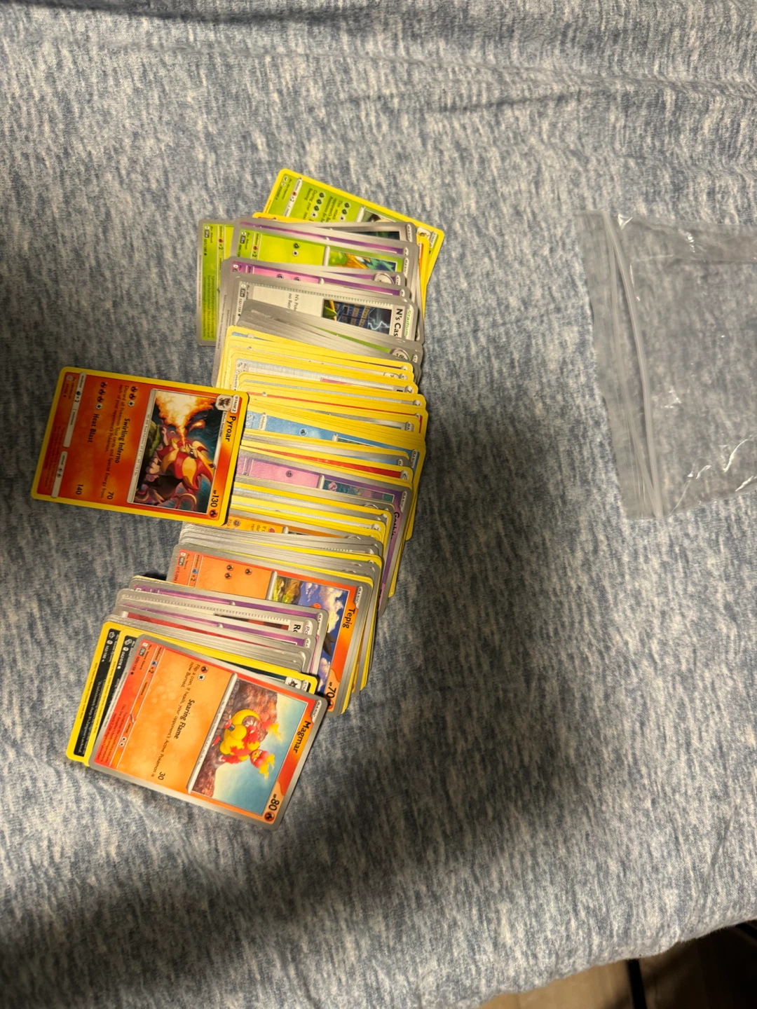 Assorted Pokemon Trading Cards
