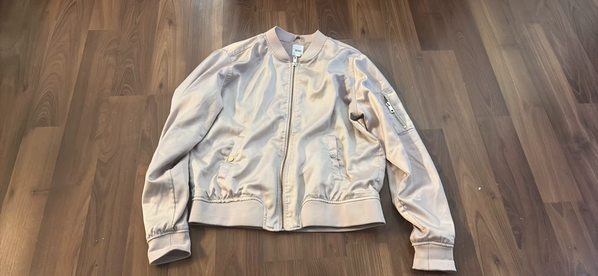 Ardene Pink Bomber Jacket
