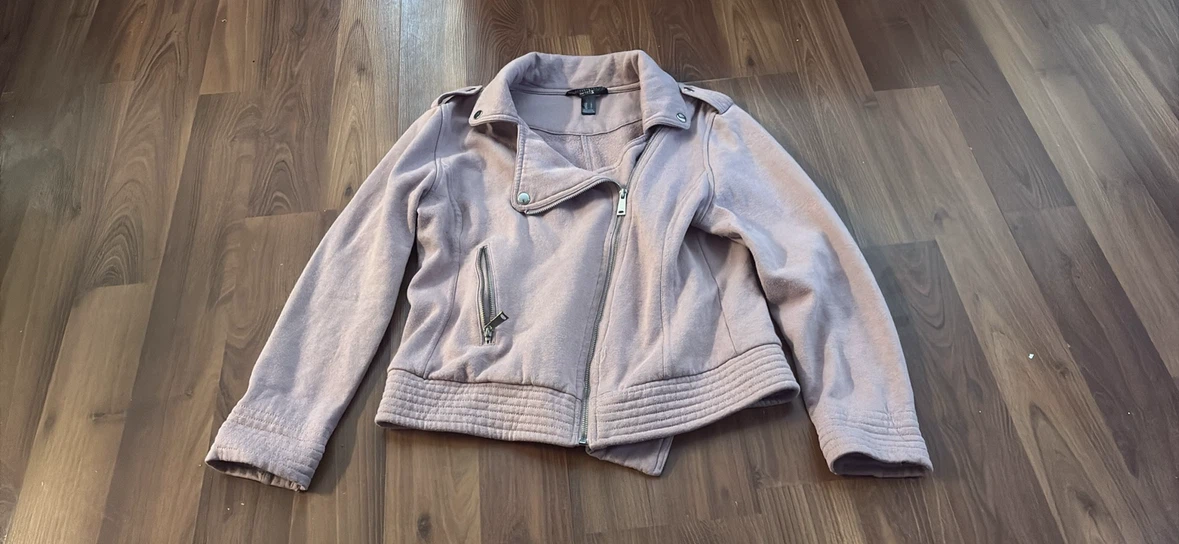 Streetwear Society Mauve Moto Jacket