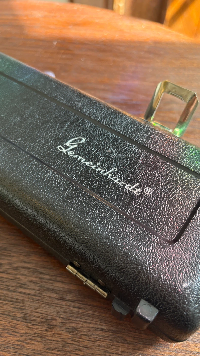 Gemeinhardt KGG Silver Plated Flute with gold mouth plate - photo 4