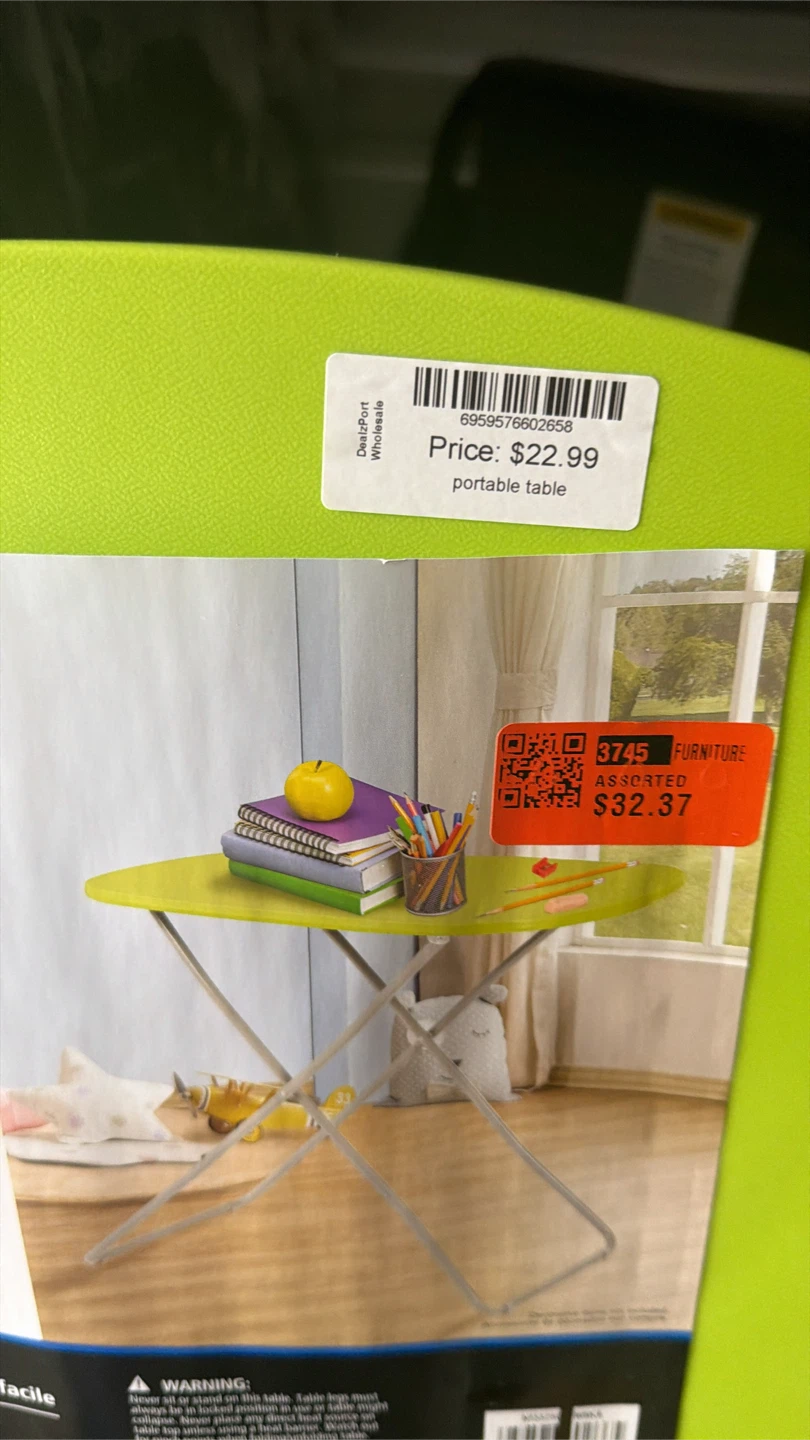 Kids Personal Folding Activity Table