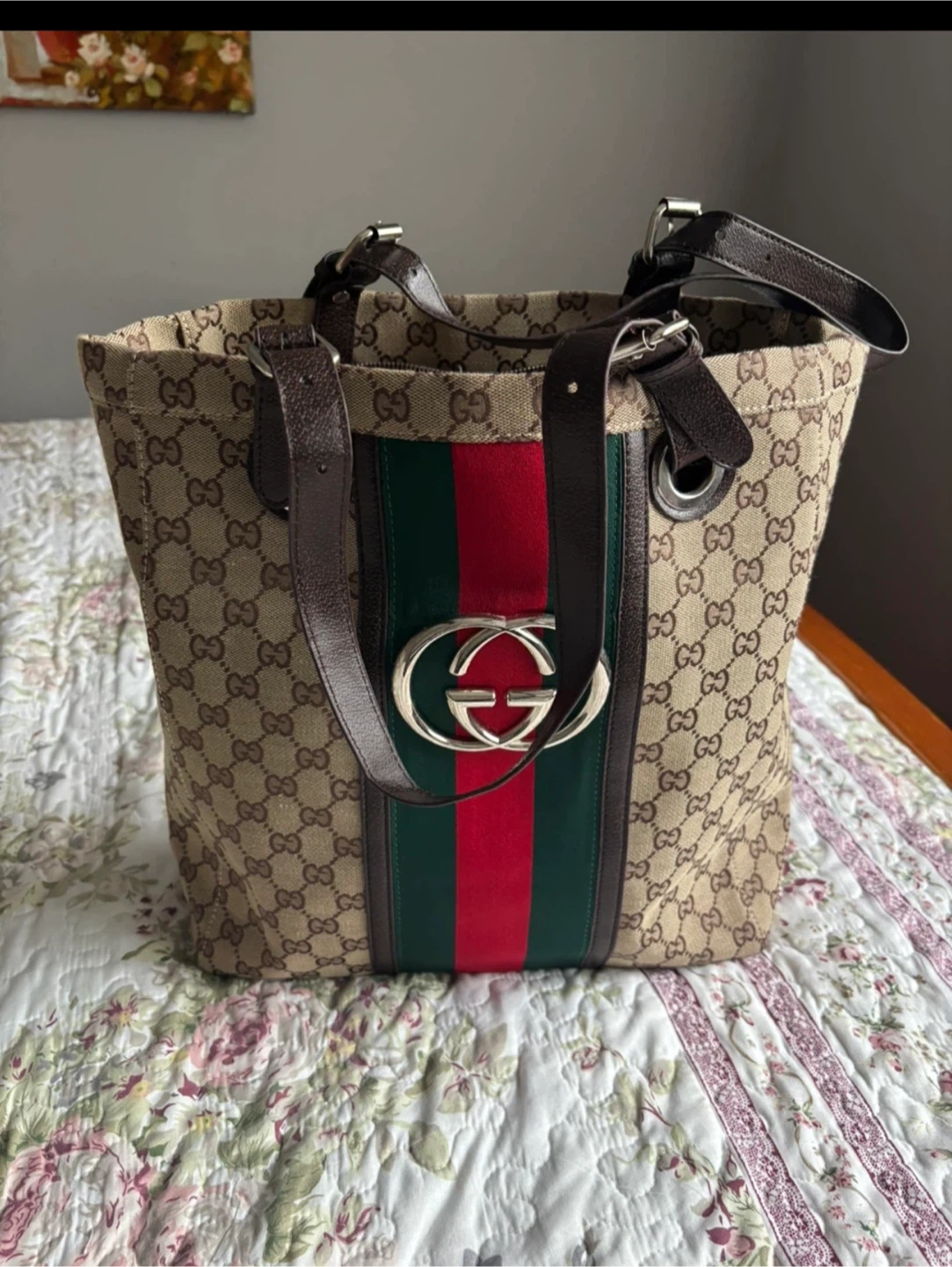 Designer-Inspired Tote Bag