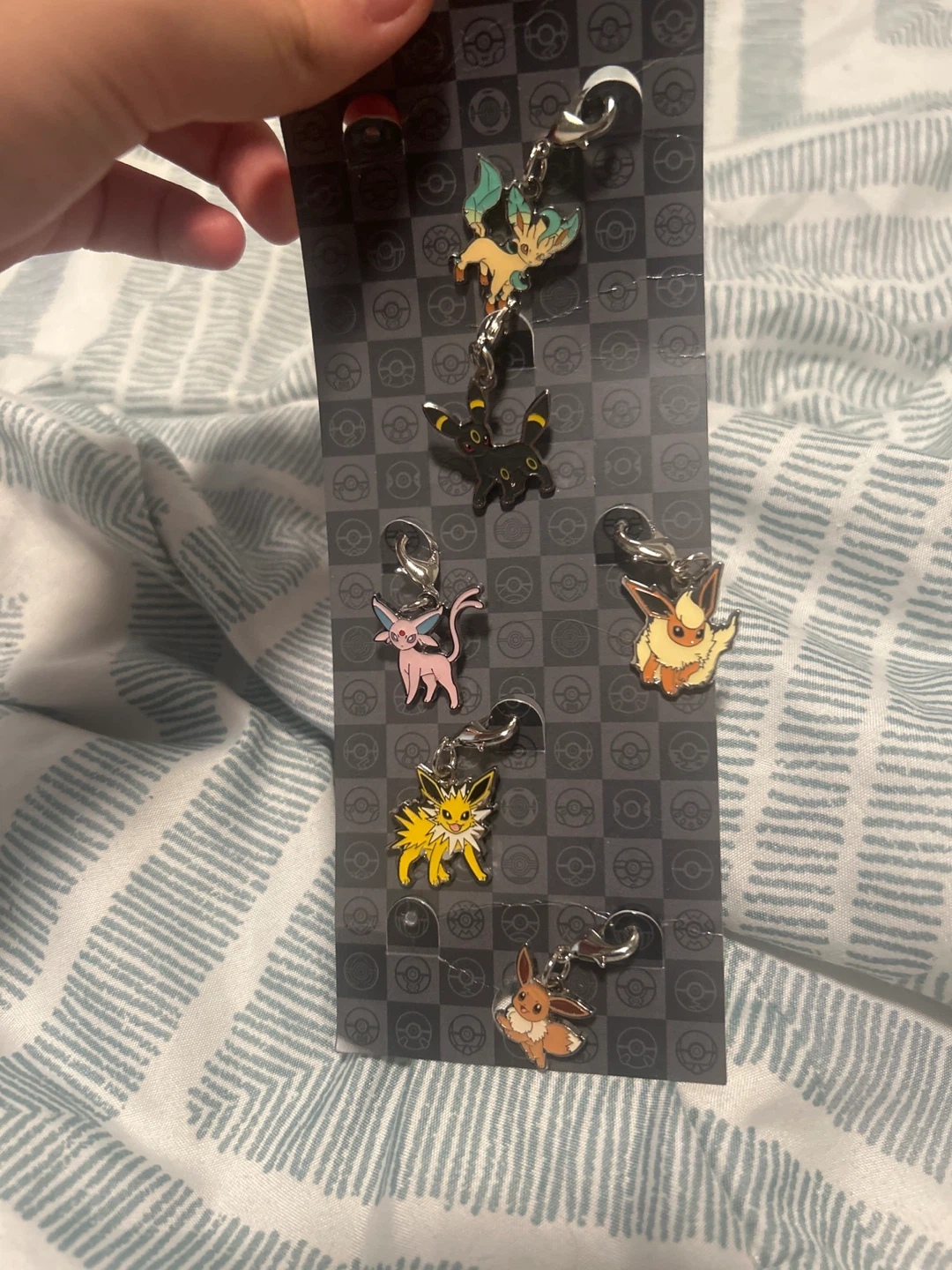 Pokemon Center Eevee Evolution Charm Set
