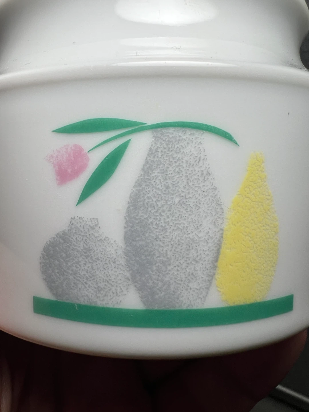 Vintage Creation ALPAC French Porcelain Covered Sugar Bowl / Jar - photo 4