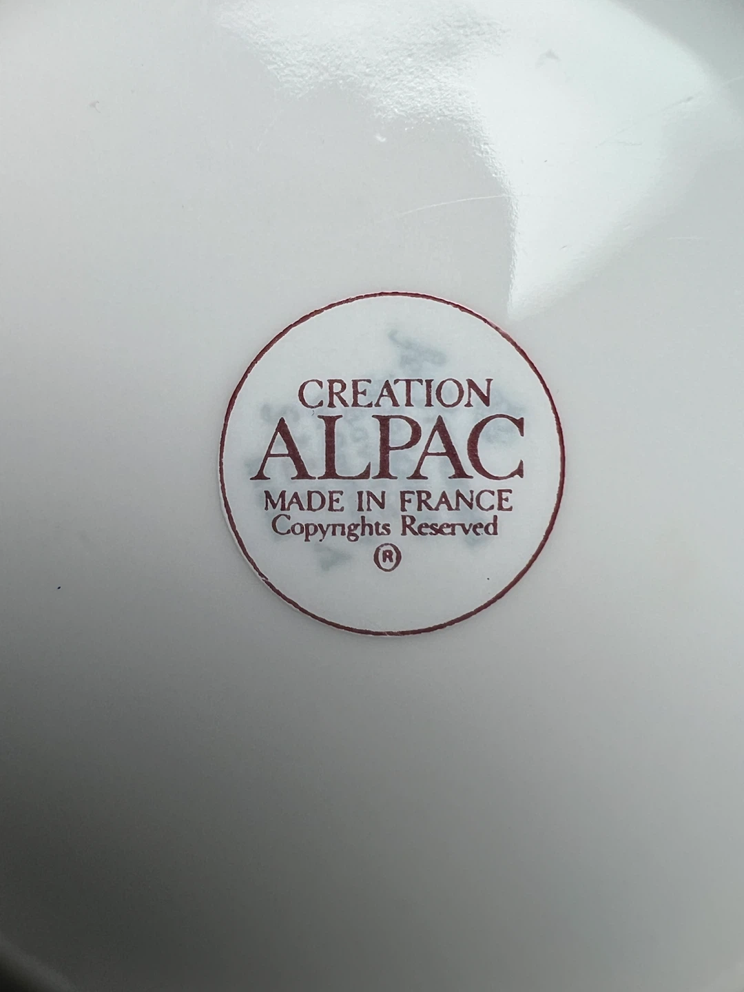 Vintage Creation ALPAC French Porcelain Covered Sugar Bowl / Jar - photo 5