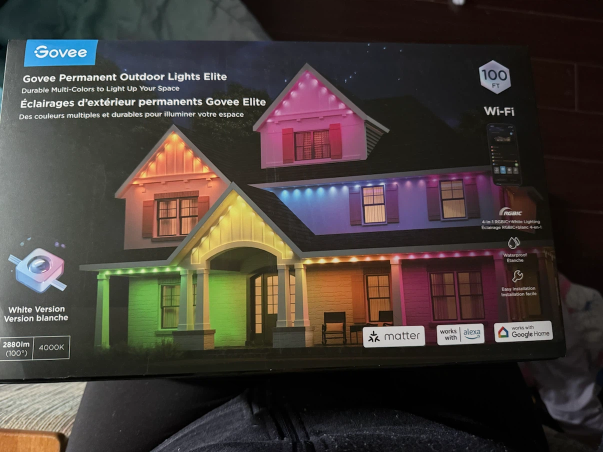 Govee Permanent Outdoor Lights Elite 100ft