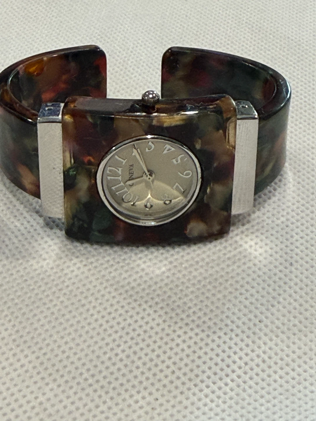 Geneva Bangle Watch Tortoiseshell Pattern
