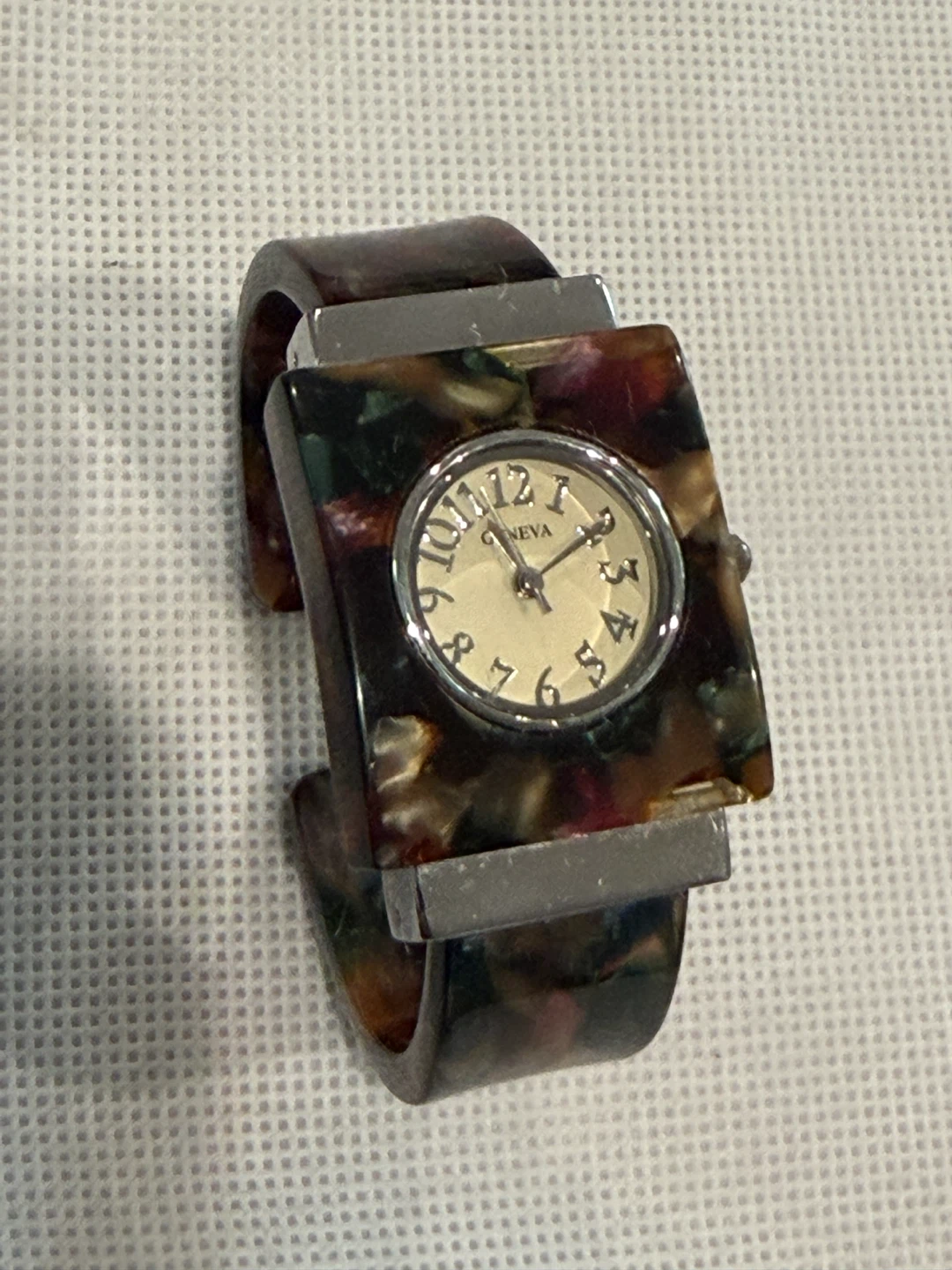 Geneva Bangle Watch Tortoiseshell Pattern - photo 5