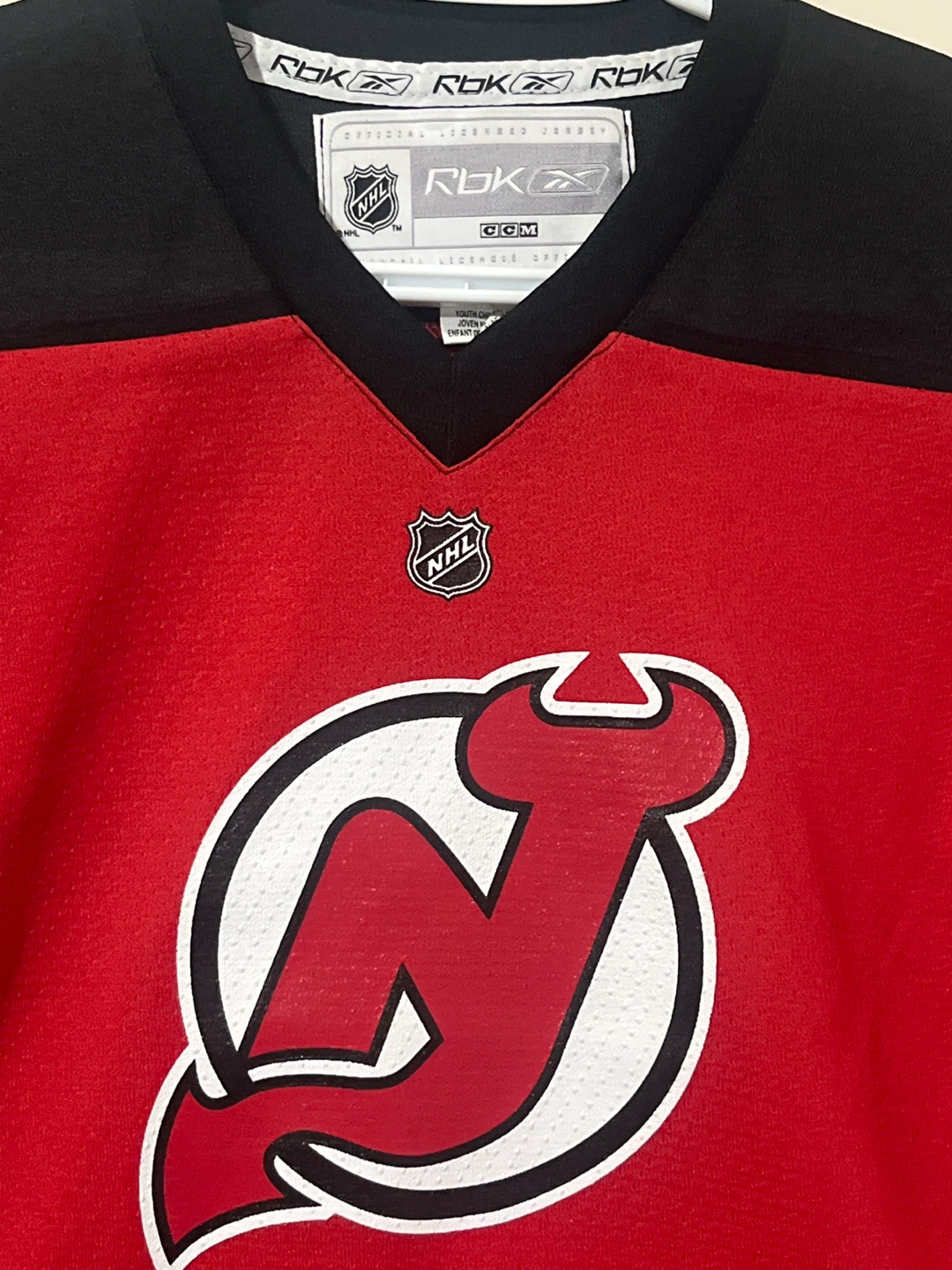 NWT New Jersey Devils Youth Jersey Size 4-7 - Great Gift! - photo 2