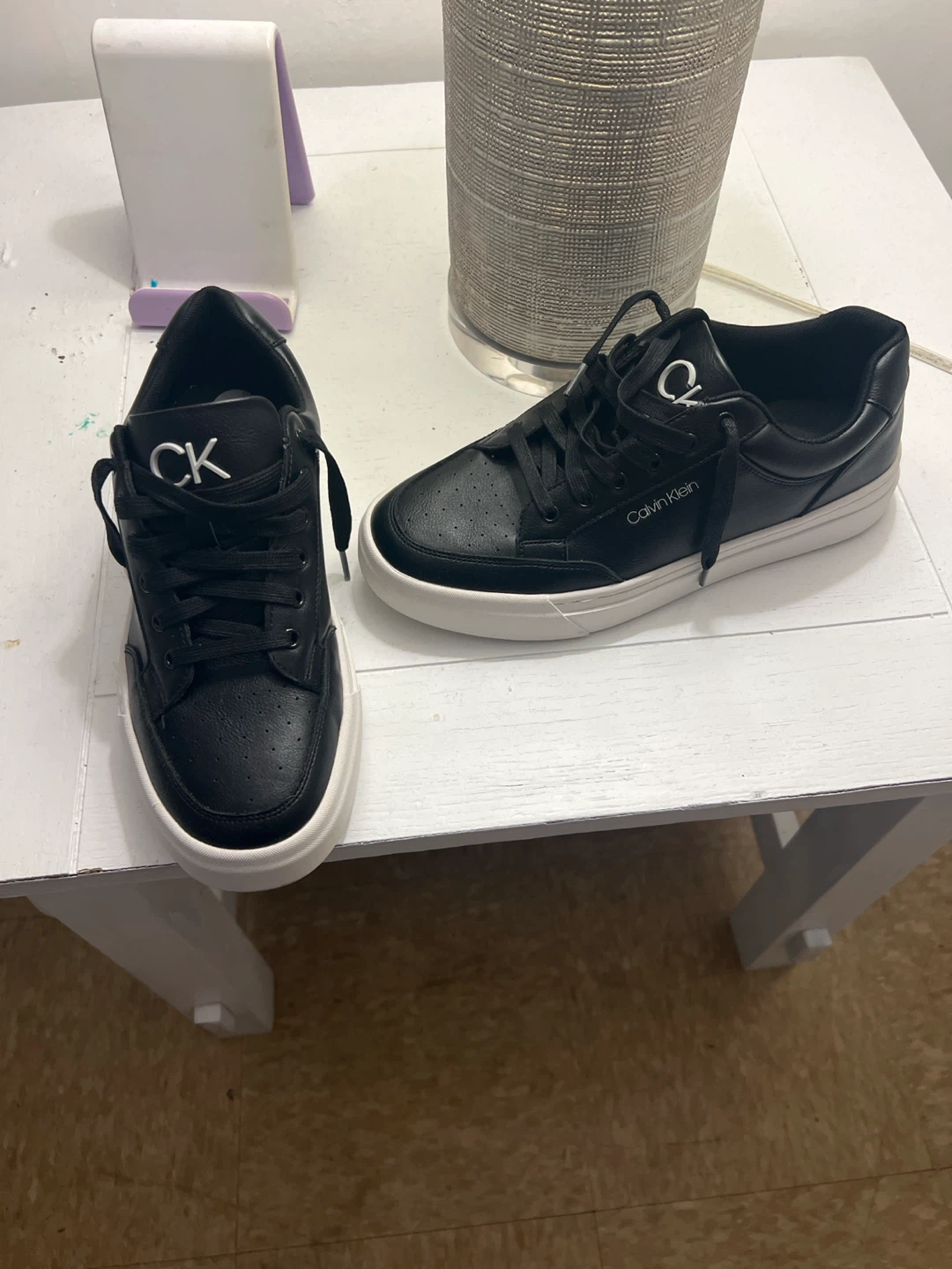 Calvin Klein Sneakers Black Size 8.5 US