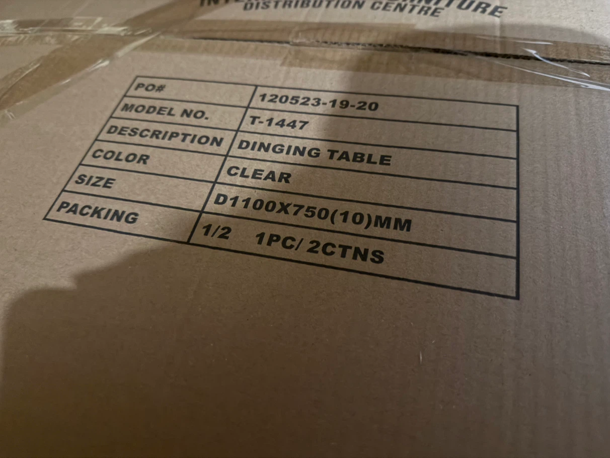Glass Dining Table Model T-1447 - photo 3