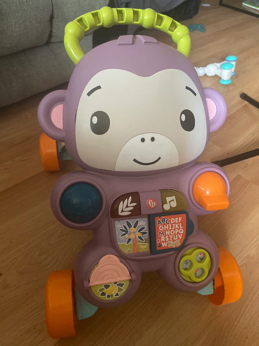 Fisher-Price Monkey Stroll & Learn Walker