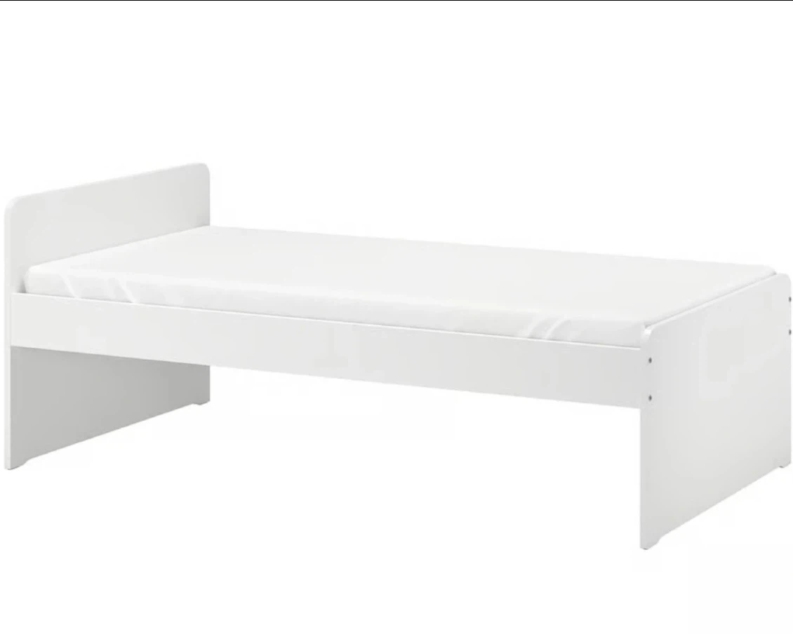 Ikea Bed frame with slatted bed base, with Mattress on request - photo 2