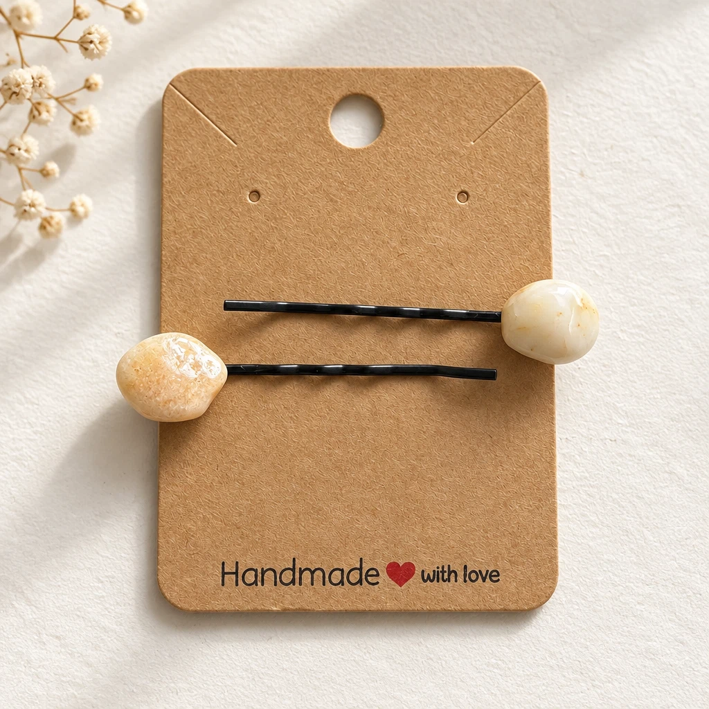 ✨Precious Stone Bobby Pin Set✨