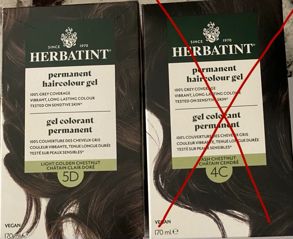 Herbatint Plant-Based Hair Dye - Grey coverage