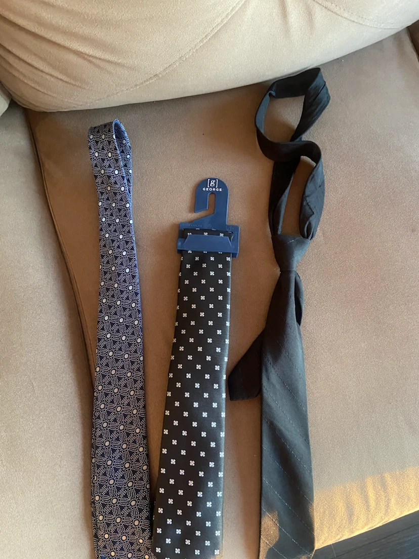 3 Mens Neckties sold together