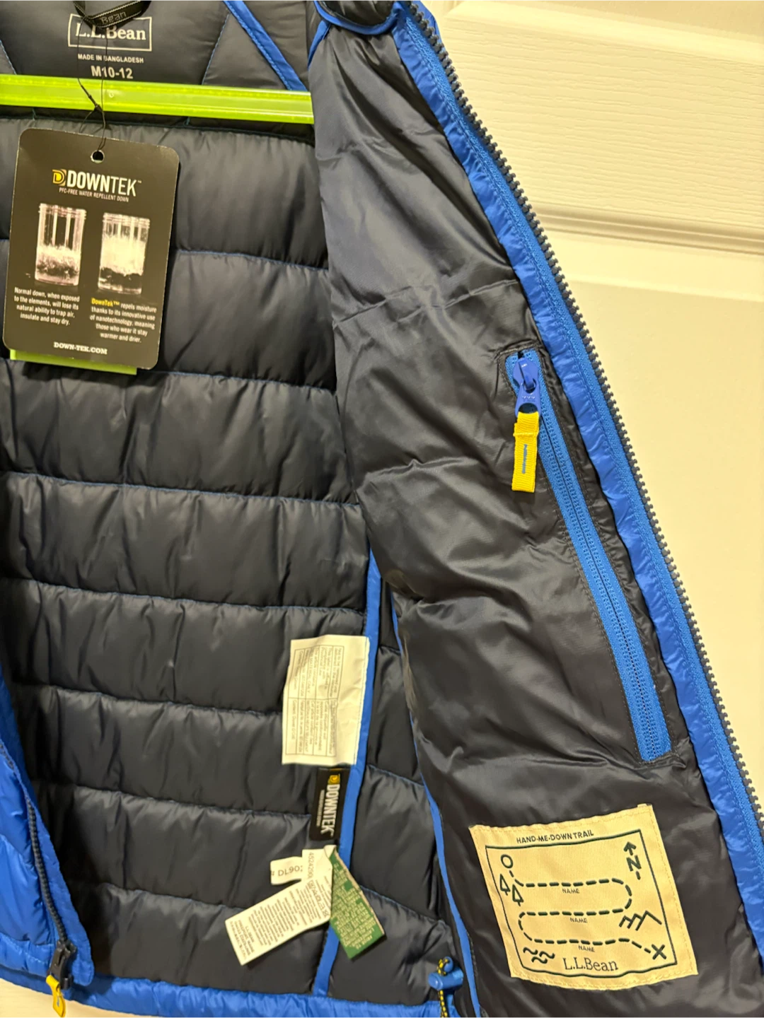 L.L.Bean Kids 650 DownTek Hooded Jacket - photo 4