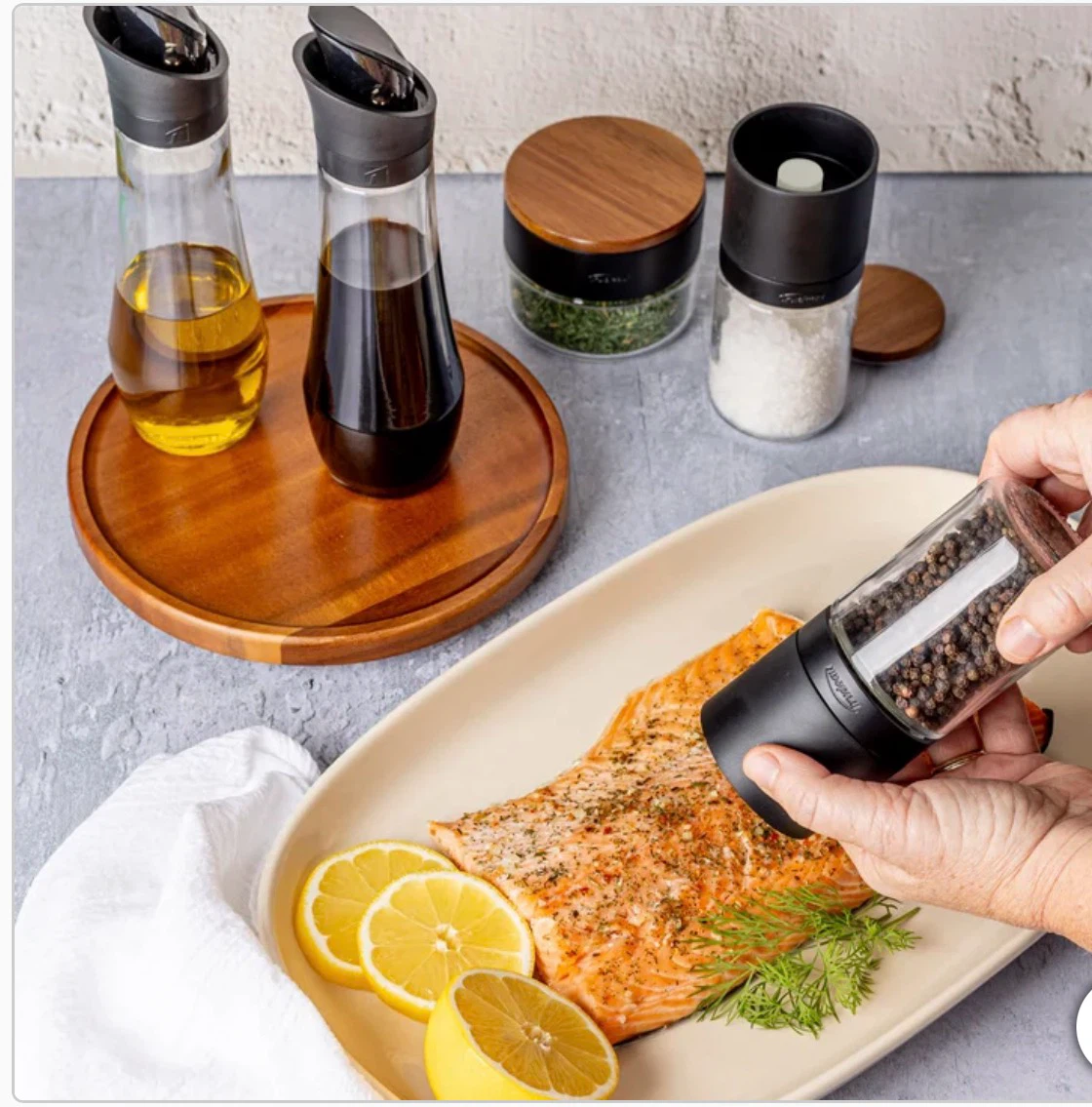 Trudeau Condiment and Seasoning Set - photo 4