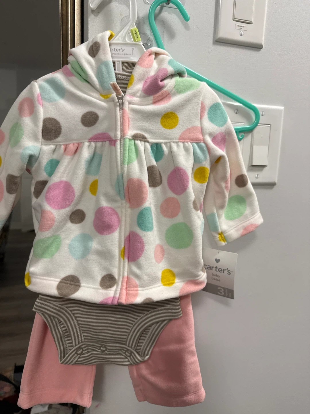Carter's 3-Piece Polka Dot Set