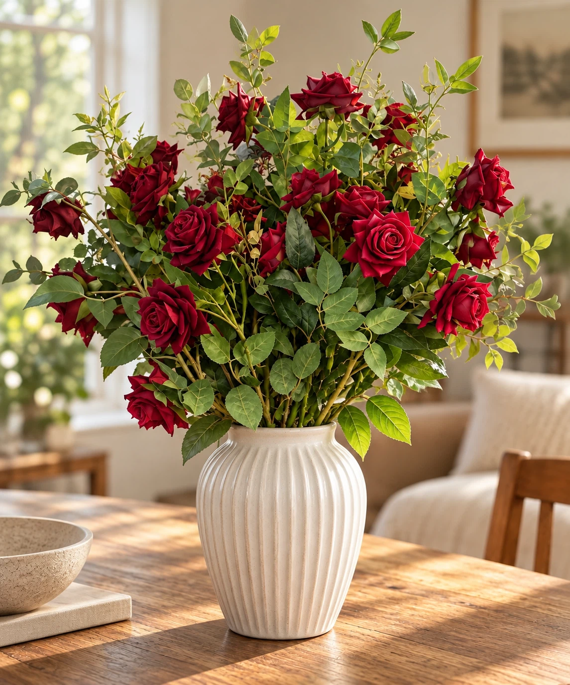 Like-New Decorative Flower Stems. Each