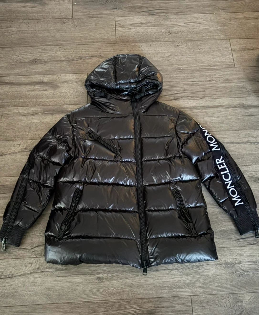 Moncler Black Puffer Jacket